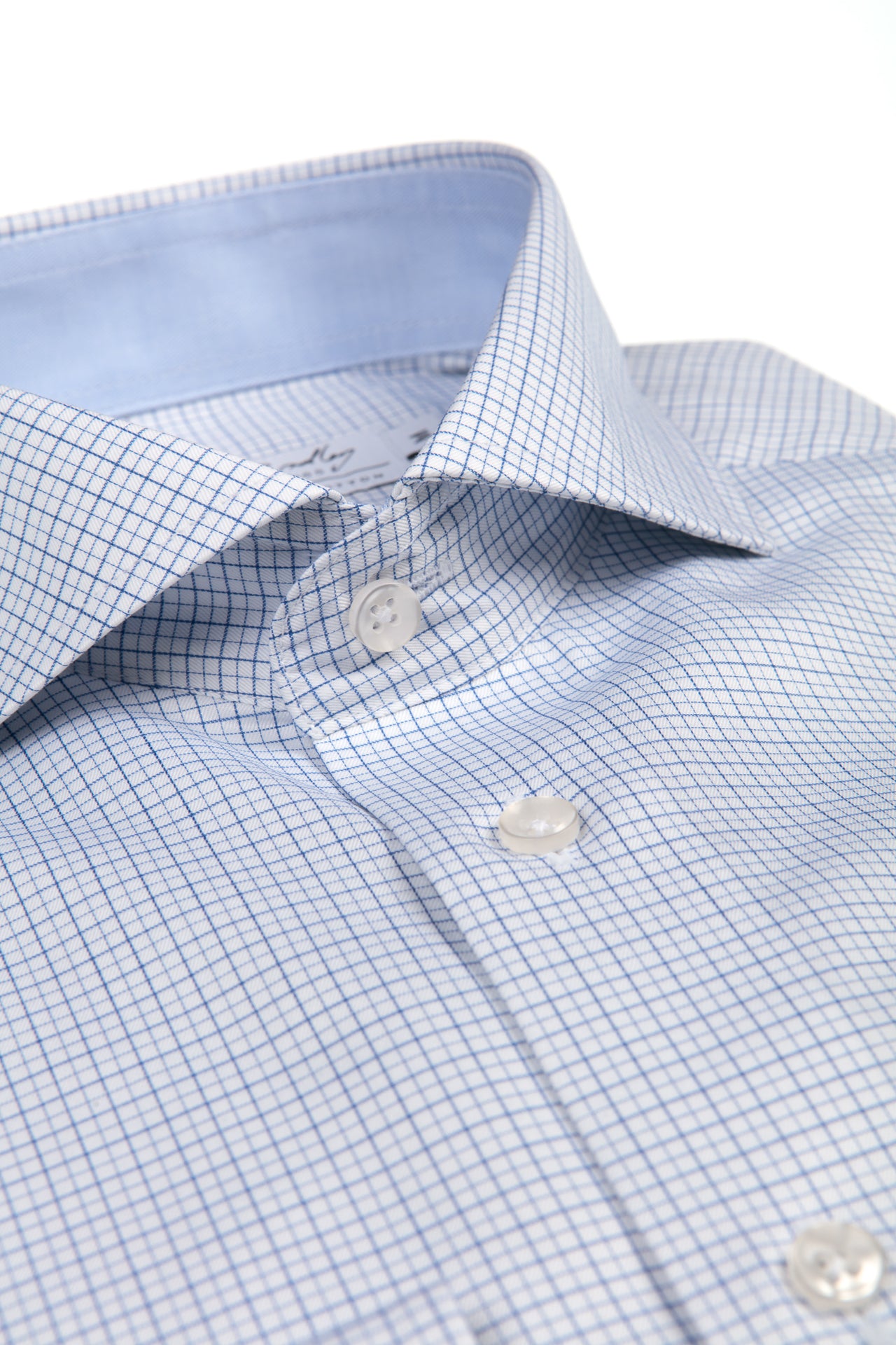 Hemd met fijne ruit
