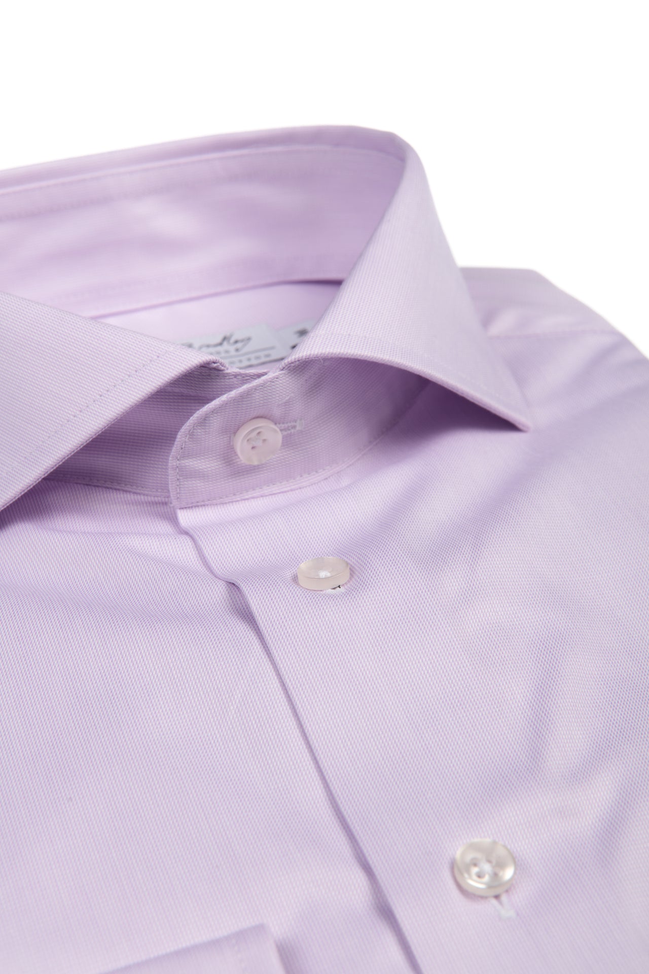 Licht lila hemd in tailored fit