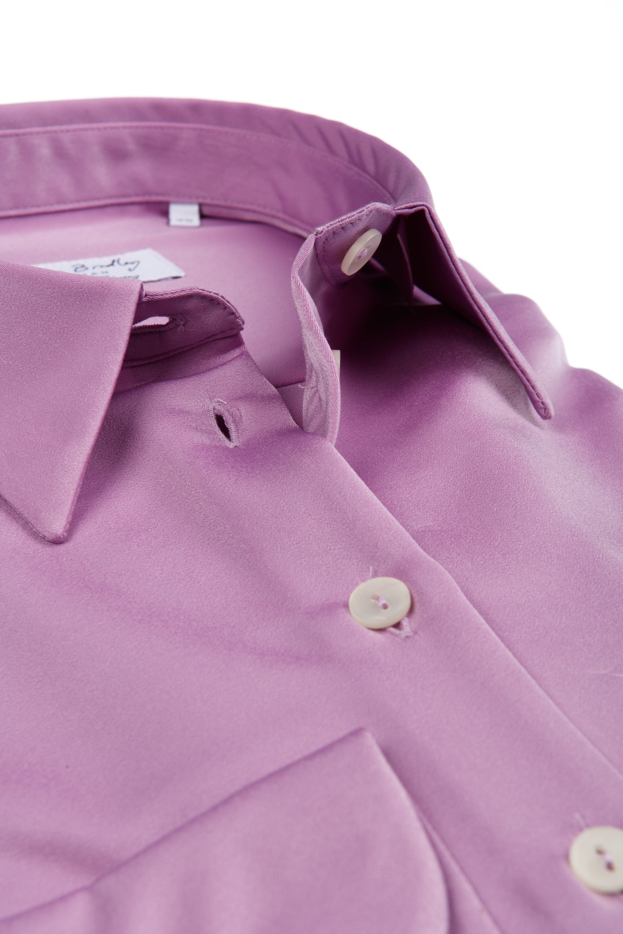 Lila satin blouse