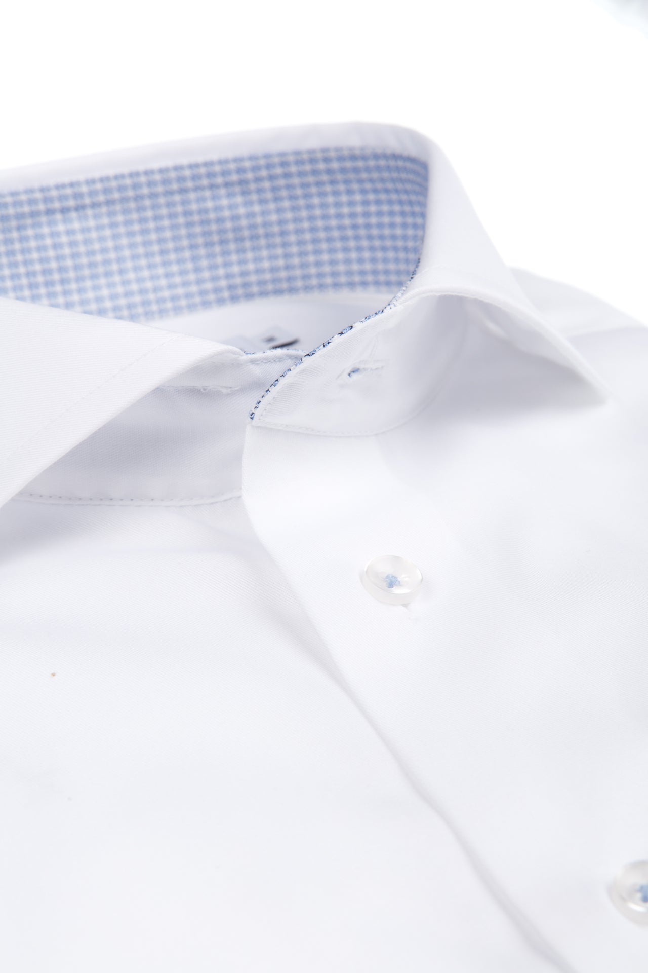 Klassiek wit tailored hemd